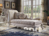 Picardy Antique Pearl & Fabric Chaise w/ Pillows - Premium Chaise from ACME East - Just $2811.90! Shop now at Furniture Wholesale Plus  We are the best furniture store in Nashville, Hendersonville, Goodlettsville, Madison, Antioch, Mount Juliet, Lebanon, Gallatin, Springfield, Murfreesboro, Franklin, Brentwood