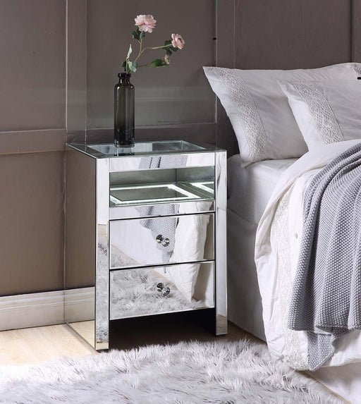 Malish Mirrored Accent Table (LED) - Premium Occasional Table from ACME East - Just $583.05! Shop now at Furniture Wholesale Plus  We are the best furniture store in Nashville, Hendersonville, Goodlettsville, Madison, Antioch, Mount Juliet, Lebanon, Gallatin, Springfield, Murfreesboro, Franklin, Brentwood