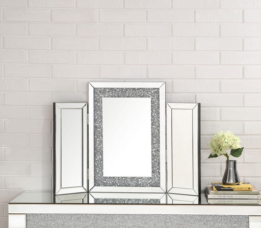 Noralie Mirrored & Faux Diamonds Accent Decor - Premium Table Accessory from ACME East - Just $204.75! Shop now at Furniture Wholesale Plus  We are the best furniture store in Nashville, Hendersonville, Goodlettsville, Madison, Antioch, Mount Juliet, Lebanon, Gallatin, Springfield, Murfreesboro, Franklin, Brentwood