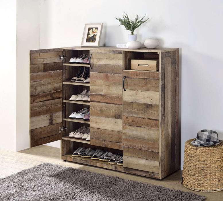 Howia Rustic Gray Oak Cabinet - Premium Cabinet from ACME East - Just $382.20! Shop now at Furniture Wholesale Plus  We are the best furniture store in Nashville, Hendersonville, Goodlettsville, Madison, Antioch, Mount Juliet, Lebanon, Gallatin, Springfield, Murfreesboro, Franklin, Brentwood