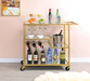 Adamsen Champagne & Mirror Serving Cart - Premium Server from ACME East - Just $413.40! Shop now at Furniture Wholesale Plus  We are the best furniture store in Nashville, Hendersonville, Goodlettsville, Madison, Antioch, Mount Juliet, Lebanon, Gallatin, Springfield, Murfreesboro, Franklin, Brentwood