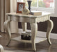Acme Chelmsford End Table in Antique Taupe 86052 - Premium End Table from ACME East - Just $468! Shop now at Furniture Wholesale Plus  We are the best furniture store in Nashville, Hendersonville, Goodlettsville, Madison, Antioch, Mount Juliet, Lebanon, Gallatin, Springfield, Murfreesboro, Franklin, Brentwood