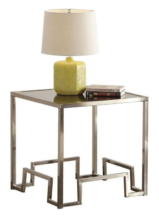 Acme Damien End Table in Champagne 81627 - Premium End Table from ACME East - Just $214.50! Shop now at Furniture Wholesale Plus  We are the best furniture store in Nashville, Hendersonville, Goodlettsville, Madison, Antioch, Mount Juliet, Lebanon, Gallatin, Springfield, Murfreesboro, Franklin, Brentwood
