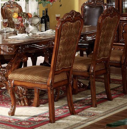 Acme Dresden Pedestal Dining Side Chairs in Brown Cherry Oak 12153 (Set of 2) - Premium Dining Chair from ACME East - Just $721.50! Shop now at Furniture Wholesale Plus  We are the best furniture store in Nashville, Hendersonville, Goodlettsville, Madison, Antioch, Mount Juliet, Lebanon, Gallatin, Springfield, Murfreesboro, Franklin, Brentwood