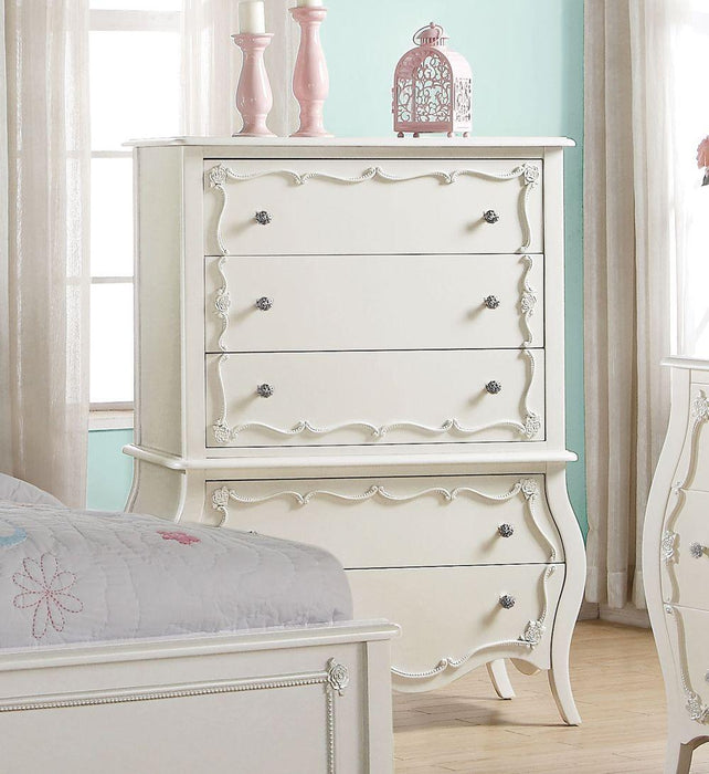 Acme Edalene Chest in Pearl White 30515 - Premium Chest from ACME East - Just $1078.35! Shop now at Furniture Wholesale Plus  We are the best furniture store in Nashville, Hendersonville, Goodlettsville, Madison, Antioch, Mount Juliet, Lebanon, Gallatin, Springfield, Murfreesboro, Franklin, Brentwood