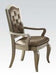 Acme Francesca Arm Chair in Silver/Champagne (Set of 2) 62083 - Premium Arm Chair from ACME East - Just $532.35! Shop now at Furniture Wholesale Plus  We are the best furniture store in Nashville, Hendersonville, Goodlettsville, Madison, Antioch, Mount Juliet, Lebanon, Gallatin, Springfield, Murfreesboro, Franklin, Brentwood