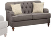 Acme Furniture Alianza Loveseat in Dark Gray 53691 - Premium Loveseat from ACME East - Just $1181.70! Shop now at Furniture Wholesale Plus  We are the best furniture store in Nashville, Hendersonville, Goodlettsville, Madison, Antioch, Mount Juliet, Lebanon, Gallatin, Springfield, Murfreesboro, Franklin, Brentwood