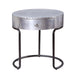 Acme Furniture Brancaster End Table in Aluminum 84882 - Premium End Table from ACME East - Just $657.15! Shop now at Furniture Wholesale Plus  We are the best furniture store in Nashville, Hendersonville, Goodlettsville, Madison, Antioch, Mount Juliet, Lebanon, Gallatin, Springfield, Murfreesboro, Franklin, Brentwood