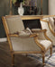 Acme Furniture Daesha Accent Chair in Tan Flannel & Antique Gold 50838 - Premium Chair from ACME East - Just $1879.80! Shop now at Furniture Wholesale Plus  We are the best furniture store in Nashville, Hendersonville, Goodlettsville, Madison, Antioch, Mount Juliet, Lebanon, Gallatin, Springfield, Murfreesboro, Franklin, Brentwood