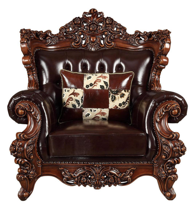 Acme Furniture Forsythia Chair in Espresso 53072 - Premium Chair from ACME East - Just $3554.85! Shop now at Furniture Wholesale Plus  We are the best furniture store in Nashville, Hendersonville, Goodlettsville, Madison, Antioch, Mount Juliet, Lebanon, Gallatin, Springfield, Murfreesboro, Franklin, Brentwood