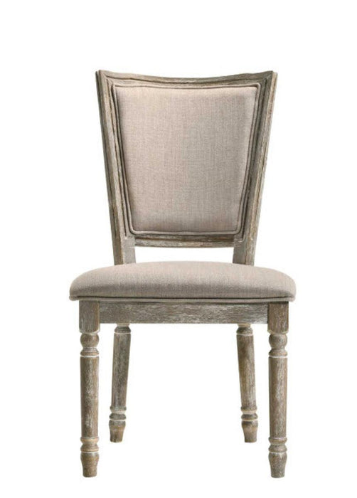 Acme Furniture Gabrian Side Chair (Set of 2) in Reclaimed Gray 60172 - Premium Side Chair from ACME East - Just $351! Shop now at Furniture Wholesale Plus  We are the best furniture store in Nashville, Hendersonville, Goodlettsville, Madison, Antioch, Mount Juliet, Lebanon, Gallatin, Springfield, Murfreesboro, Franklin, Brentwood