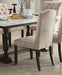 Acme Furniture Gerardo Upholstered Side Chair in Beige and Espresso (Set of 2) 60822 - Premium Side Chair from ACME East - Just $430.95! Shop now at Furniture Wholesale Plus  We are the best furniture store in Nashville, Hendersonville, Goodlettsville, Madison, Antioch, Mount Juliet, Lebanon, Gallatin, Springfield, Murfreesboro, Franklin, Brentwood