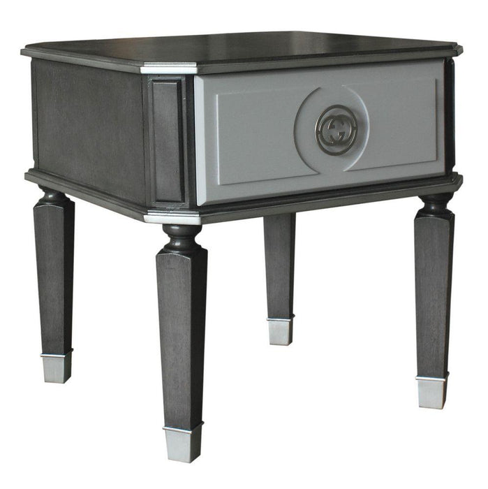 Acme Furniture House Beatrice End Table in Charcoal 88817 - Premium End Table from ACME East - Just $310.05! Shop now at Furniture Wholesale Plus  We are the best furniture store in Nashville, Hendersonville, Goodlettsville, Madison, Antioch, Mount Juliet, Lebanon, Gallatin, Springfield, Murfreesboro, Franklin, Brentwood