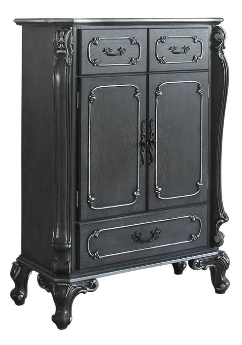 Acme Furniture House Delphine 3-Drawer Chest in Charcoal 28836 - Premium Chest from ACME East - Just $1349.40! Shop now at Furniture Wholesale Plus  We are the best furniture store in Nashville, Hendersonville, Goodlettsville, Madison, Antioch, Mount Juliet, Lebanon, Gallatin, Springfield, Murfreesboro, Franklin, Brentwood