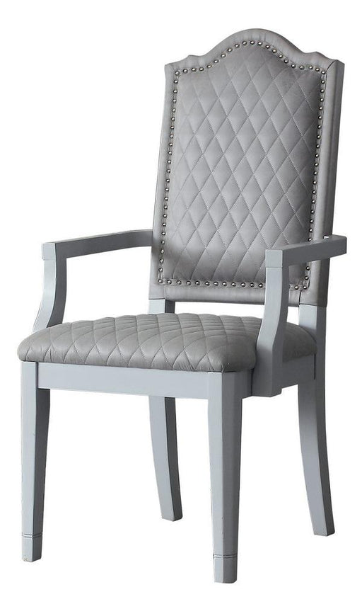 Acme Furniture House Marchese Arm Chair in Pearl Gray (Set of 2) 68863 - Premium Arm Chair from ACME East - Just $561.60! Shop now at Furniture Wholesale Plus  We are the best furniture store in Nashville, Hendersonville, Goodlettsville, Madison, Antioch, Mount Juliet, Lebanon, Gallatin, Springfield, Murfreesboro, Franklin, Brentwood