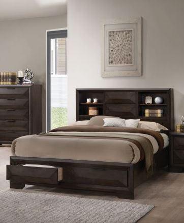 Acme Furniture Merveille King Storage Bed in Espresso 22867EK - Premium Bed from ACME East - Just $1144.65! Shop now at Furniture Wholesale Plus  We are the best furniture store in Nashville, Hendersonville, Goodlettsville, Madison, Antioch, Mount Juliet, Lebanon, Gallatin, Springfield, Murfreesboro, Franklin, Brentwood