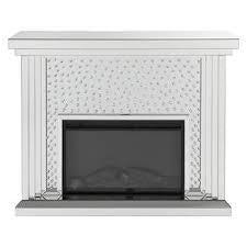 Acme Furniture Nysa Fireplace in Mirrored & Faux Crystals 90204 - Premium Fireplace from ACME East - Just $1491.75! Shop now at Furniture Wholesale Plus  We are the best furniture store in Nashville, Hendersonville, Goodlettsville, Madison, Antioch, Mount Juliet, Lebanon, Gallatin, Springfield, Murfreesboro, Franklin, Brentwood