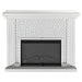 Acme Furniture Nysa Fireplace in Mirrored & Faux Crystals 90204 - Premium Fireplace from ACME East - Just $1491.75! Shop now at Furniture Wholesale Plus  We are the best furniture store in Nashville, Hendersonville, Goodlettsville, Madison, Antioch, Mount Juliet, Lebanon, Gallatin, Springfield, Murfreesboro, Franklin, Brentwood