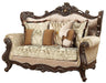 Acme Furniture Shalisa Loveseat with 5 Pillows in Walnut 51051 - Premium Loveseat from ACME East - Just $2724.15! Shop now at Furniture Wholesale Plus  We are the best furniture store in Nashville, Hendersonville, Goodlettsville, Madison, Antioch, Mount Juliet, Lebanon, Gallatin, Springfield, Murfreesboro, Franklin, Brentwood