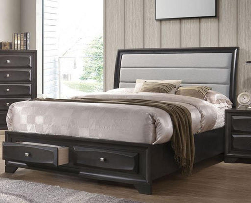 Acme Furniture Soteris Queen Sleigh Storage Bed in Gray 26540Q - Premium Bed from ACME East - Just $834.60! Shop now at Furniture Wholesale Plus  We are the best furniture store in Nashville, Hendersonville, Goodlettsville, Madison, Antioch, Mount Juliet, Lebanon, Gallatin, Springfield, Murfreesboro, Franklin, Brentwood