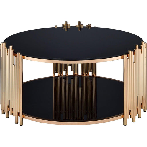 Acme Furniture Tanquin Coffee Table in Gold/Black 84490 - Premium Coffee Table from ACME East - Just $707.85! Shop now at Furniture Wholesale Plus  We are the best furniture store in Nashville, Hendersonville, Goodlettsville, Madison, Antioch, Mount Juliet, Lebanon, Gallatin, Springfield, Murfreesboro, Franklin, Brentwood