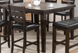 Acme Furniture Urbana Counter Height Table in Espresso 74630 - Premium Dining Table from ACME East - Just $590.85! Shop now at Furniture Wholesale Plus  We are the best furniture store in Nashville, Hendersonville, Goodlettsville, Madison, Antioch, Mount Juliet, Lebanon, Gallatin, Springfield, Murfreesboro, Franklin, Brentwood