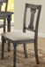 Acme Furniture Wallace Side Chair in Tan and Weathered Gray (Set of 2) 71437 - Premium Side Chair from ACME East - Just $249.60! Shop now at Furniture Wholesale Plus  We are the best furniture store in Nashville, Hendersonville, Goodlettsville, Madison, Antioch, Mount Juliet, Lebanon, Gallatin, Springfield, Murfreesboro, Franklin, Brentwood