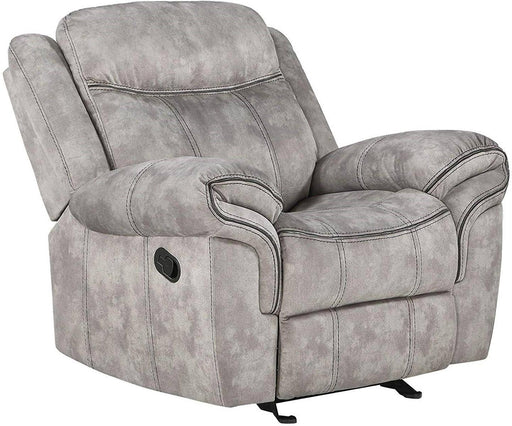 Acme Furniture Zubaida Motion Glider Recliner in 2-Tone Gray Velvet 55027 - Premium Recliner from ACME East - Just $682.50! Shop now at Furniture Wholesale Plus  We are the best furniture store in Nashville, Hendersonville, Goodlettsville, Madison, Antioch, Mount Juliet, Lebanon, Gallatin, Springfield, Murfreesboro, Franklin, Brentwood