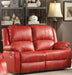 Acme Furniture Zuriel Motion Loveseat in Red 52151 - Premium Loveseat from ACME East - Just $811.20! Shop now at Furniture Wholesale Plus  We are the best furniture store in Nashville, Hendersonville, Goodlettsville, Madison, Antioch, Mount Juliet, Lebanon, Gallatin, Springfield, Murfreesboro, Franklin, Brentwood