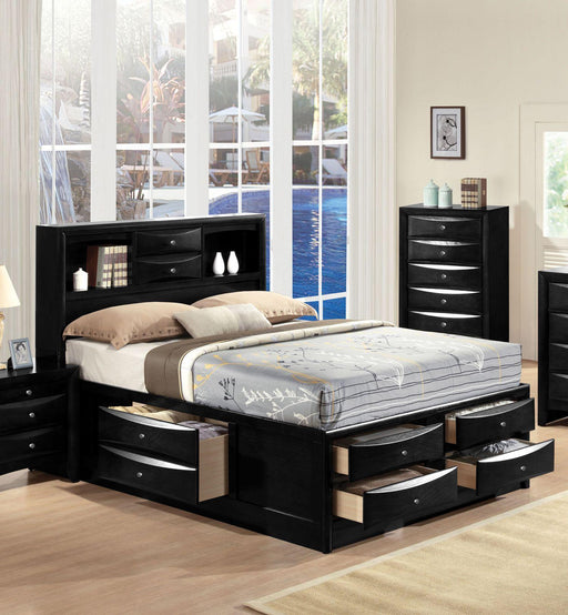 Acme Ireland Queen Storage Bed in Black 21610Q - Premium Bed from ACME East - Just $1310.40! Shop now at Furniture Wholesale Plus  We are the best furniture store in Nashville, Hendersonville, Goodlettsville, Madison, Antioch, Mount Juliet, Lebanon, Gallatin, Springfield, Murfreesboro, Franklin, Brentwood