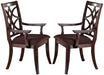 Acme Keenan Dining Arm Chairs (Set of 2) in Dark Walnut 60258 - Premium Dining Chair from ACME East - Just $520.65! Shop now at Furniture Wholesale Plus  We are the best furniture store in Nashville, Hendersonville, Goodlettsville, Madison, Antioch, Mount Juliet, Lebanon, Gallatin, Springfield, Murfreesboro, Franklin, Brentwood
