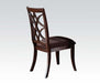 Acme Keenan Dining Side Chairs (Set of 2) in Dark Walnut 60257 - Premium Dining Chair from ACME East - Just $446.55! Shop now at Furniture Wholesale Plus  We are the best furniture store in Nashville, Hendersonville, Goodlettsville, Madison, Antioch, Mount Juliet, Lebanon, Gallatin, Springfield, Murfreesboro, Franklin, Brentwood