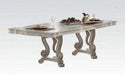 Acme Ragenardus Rectangular Dining Table in Antique White 61280 - Premium Dining Table from ACME East - Just $1651.65! Shop now at Furniture Wholesale Plus  We are the best furniture store in Nashville, Hendersonville, Goodlettsville, Madison, Antioch, Mount Juliet, Lebanon, Gallatin, Springfield, Murfreesboro, Franklin, Brentwood