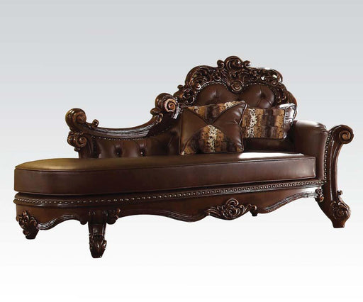 Acme Vendome Chaise in Cherry 96491 - Premium Chaise from ACME East - Just $3289.65! Shop now at Furniture Wholesale Plus  We are the best furniture store in Nashville, Hendersonville, Goodlettsville, Madison, Antioch, Mount Juliet, Lebanon, Gallatin, Springfield, Murfreesboro, Franklin, Brentwood