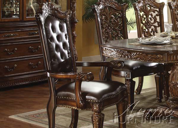 Acme Vendome Cherry Finish Arm Chair (Set of 2) 60004A - Premium Arm Chair from ACME East - Just $1088.10! Shop now at Furniture Wholesale Plus  We are the best furniture store in Nashville, Hendersonville, Goodlettsville, Madison, Antioch, Mount Juliet, Lebanon, Gallatin, Springfield, Murfreesboro, Franklin, Brentwood