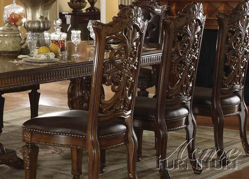 Acme Vendome Cherry Finish Side Chair (Set of 2) 60003 - Premium Side Chair from ACME East - Just $910.65! Shop now at Furniture Wholesale Plus  We are the best furniture store in Nashville, Hendersonville, Goodlettsville, Madison, Antioch, Mount Juliet, Lebanon, Gallatin, Springfield, Murfreesboro, Franklin, Brentwood