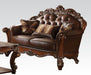 Acme Vendome Loveseat with 2 Pillows in Cherry 52002 - Premium Loveseat from ACME East - Just $3900! Shop now at Furniture Wholesale Plus  We are the best furniture store in Nashville, Hendersonville, Goodlettsville, Madison, Antioch, Mount Juliet, Lebanon, Gallatin, Springfield, Murfreesboro, Franklin, Brentwood