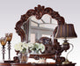 Acme Vendome Landscape Mirror with Intricate Details in Cherry 22004 - Premium Mirror from ACME East - Just $725.40! Shop now at Furniture Wholesale Plus  We are the best furniture store in Nashville, Hendersonville, Goodlettsville, Madison, Antioch, Mount Juliet, Lebanon, Gallatin, Springfield, Murfreesboro, Franklin, Brentwood