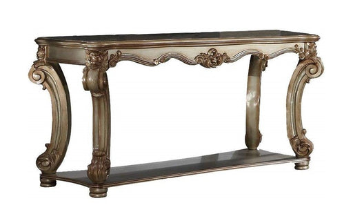 Acme Vendome Sofa Table in Gold Patina 83002 - Premium Sofa Table from ACME East - Just $893.10! Shop now at Furniture Wholesale Plus  We are the best furniture store in Nashville, Hendersonville, Goodlettsville, Madison, Antioch, Mount Juliet, Lebanon, Gallatin, Springfield, Murfreesboro, Franklin, Brentwood