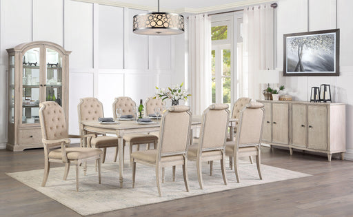 Wynsor Antique Champagne Dining Table (Leg) - Premium Dining Table from ACME East - Just $856.05! Shop now at Furniture Wholesale Plus  We are the best furniture store in Nashville, Hendersonville, Goodlettsville, Madison, Antioch, Mount Juliet, Lebanon, Gallatin, Springfield, Murfreesboro, Franklin, Brentwood