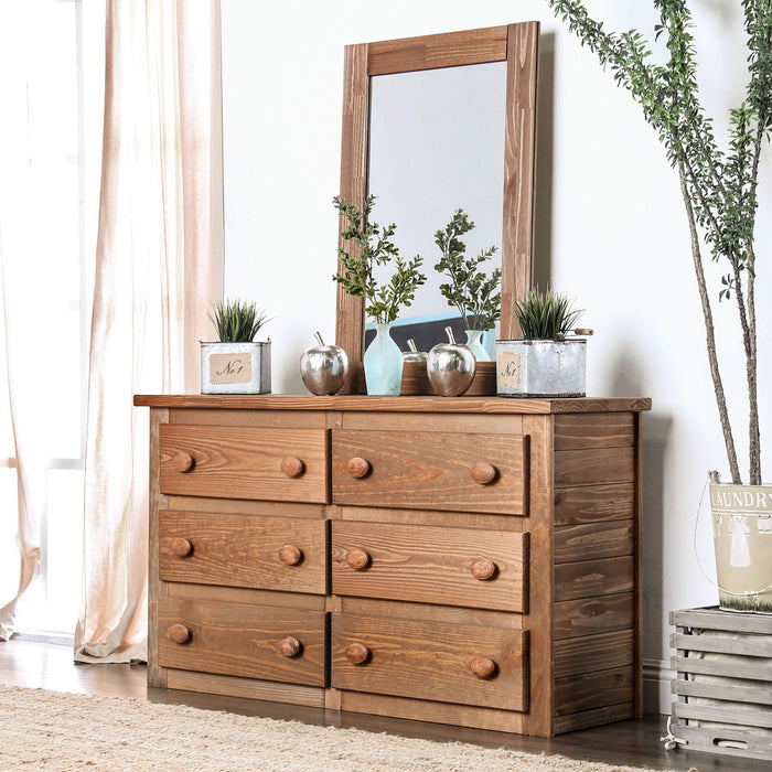 Lea Mahogany Dresser - Premium Dresser from FOA East - Just $661.05! Shop now at Furniture Wholesale Plus  We are the best furniture store in Nashville, Hendersonville, Goodlettsville, Madison, Antioch, Mount Juliet, Lebanon, Gallatin, Springfield, Murfreesboro, Franklin, Brentwood