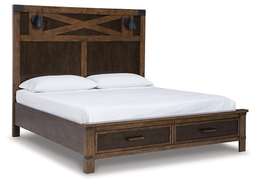 Wyattfield Bed with Storage - Premium Bed from Ashley Furniture - Just $993.48! Shop now at Furniture Wholesale Plus  We are the best furniture store in Nashville, Hendersonville, Goodlettsville, Madison, Antioch, Mount Juliet, Lebanon, Gallatin, Springfield, Murfreesboro, Franklin, Brentwood
