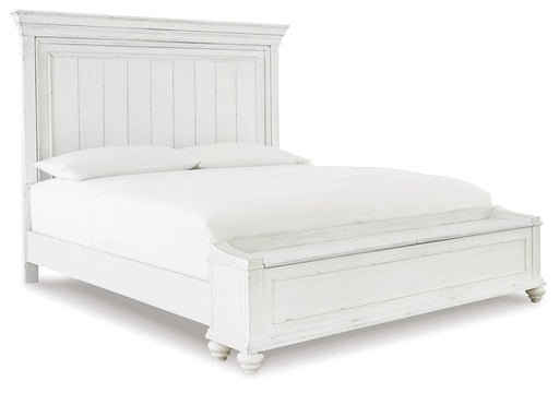 Kanwyn Bed with Storage Bench - Premium Bed from Ashley Furniture - Just $804.44! Shop now at Furniture Wholesale Plus  We are the best furniture store in Nashville, Hendersonville, Goodlettsville, Madison, Antioch, Mount Juliet, Lebanon, Gallatin, Springfield, Murfreesboro, Franklin, Brentwood