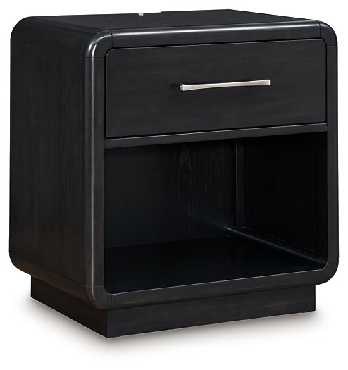 Rowanbeck Nightstand - Premium Nightstand from Ashley Furniture - Just $301.67! Shop now at Furniture Wholesale Plus  We are the best furniture store in Nashville, Hendersonville, Goodlettsville, Madison, Antioch, Mount Juliet, Lebanon, Gallatin, Springfield, Murfreesboro, Franklin, Brentwood