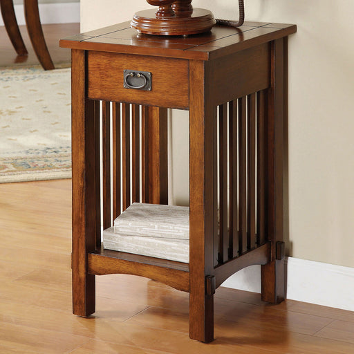 Valencia IV Antique Oak Telephone Stand w/ One Drawer - Premium Accent Table from FOA East - Just $163.80! Shop now at Furniture Wholesale Plus (Nashville,TN)  We are the best furniture store in Nashville, Hendersonville, Goodlettsville, Madison, Antioch, Mount Juliet, Lebanon, Gallatin, Springfield, Murfreesboro, Franklin, Brentwood