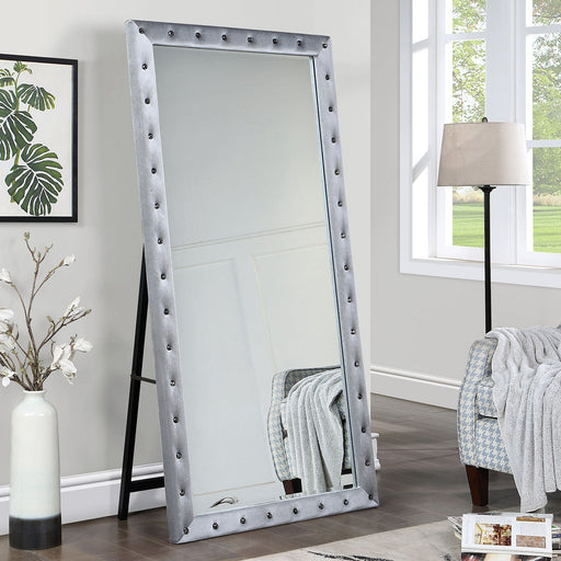 RIVIERES Hallway Mirror, Gray - Premium Mirror from FOA East - Just $278.85! Shop now at Furniture Wholesale Plus  We are the best furniture store in Nashville, Hendersonville, Goodlettsville, Madison, Antioch, Mount Juliet, Lebanon, Gallatin, Springfield, Murfreesboro, Franklin, Brentwood