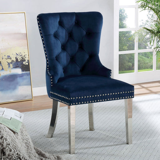 JEWETT Chair, Blue (2/CTN) - Premium Chair from FOA East - Just $540.15! Shop now at Furniture Wholesale Plus  We are the best furniture store in Nashville, Hendersonville, Goodlettsville, Madison, Antioch, Mount Juliet, Lebanon, Gallatin, Springfield, Murfreesboro, Franklin, Brentwood
