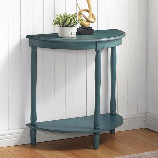 MENTON Side Table, Antq. Teal - Premium End Table from FOA East - Just $115.05! Shop now at Furniture Wholesale Plus  We are the best furniture store in Nashville, Hendersonville, Goodlettsville, Madison, Antioch, Mount Juliet, Lebanon, Gallatin, Springfield, Murfreesboro, Franklin, Brentwood