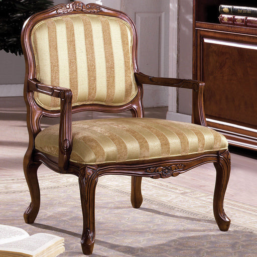 Burnaby Tan/Pattern Accent Chair - Premium Accent Chair from FOA East - Just $421.20! Shop now at Furniture Wholesale Plus  We are the best furniture store in Nashville, Hendersonville, Goodlettsville, Madison, Antioch, Mount Juliet, Lebanon, Gallatin, Springfield, Murfreesboro, Franklin, Brentwood