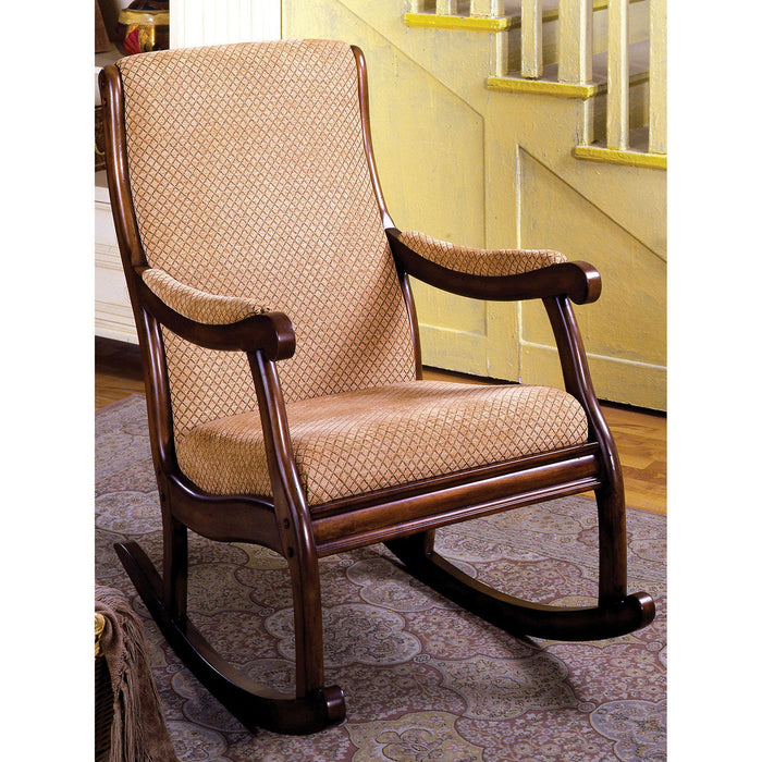 Liverpool Antique Oak Rocking Chair - Premium Chair from FOA East - Just $444.60! Shop now at Furniture Wholesale Plus  We are the best furniture store in Nashville, Hendersonville, Goodlettsville, Madison, Antioch, Mount Juliet, Lebanon, Gallatin, Springfield, Murfreesboro, Franklin, Brentwood